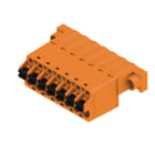 WEIDMULLER - Connettore PCB (collegamento del conduttore), 320 V, 25.9 A, Passo in mm: 5.08, 3.31 mm², Numero di poli: 7, PUSH IN con attuatore, Box