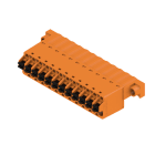 WEIDMULLER - Connettori per circuito stampato 320V 25.9A Passo 5.08mm 3.31mm² 12 poli PUSH IN attuatore Box SLF 5.08/12/180F SN OR BX.