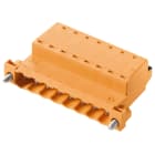 WEIDMULLER - Connettori per circuito stampato 320V 25.9A Passo 5.08mm 3.31mm² 12 poli PUSH IN con attuatore Box SLF 5.08/12/180FI SN BK BX.