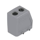 WEIDMULLER - Custodie con entrata cavo dall'alto e connettore, gancio trasversale in basso, HDC 24D TOBU 2M20G.