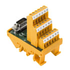 WEIDMULLER - Modulo interfaccia SUB-D ad alta densità , Connettore maschio a 62 poli RS SD62M HD UNC4.40 S.