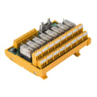 WEIDMULLER - Modulo interfaccia con relè RCL LM2NZF 5.08mm molla autobloccante connettore norma IEC60603-13/DIN41651 10 pin 12V DC ±10% 33mA RSM-8 12V-2CO Z.