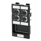 WEIDMULLER - Inserire piastra schermato, 1x potenza, 4x dati, IE-FC-SP-PWS/4ST.