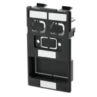 WEIDMULLER - Piastra inserto per custodie portacomponenti, integrata, Inserto piastra, Schermato, 1x potenza, 2x dati, 1x segnale
