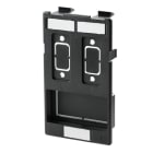WEIDMULLER - Piastra inserto per custodie portacomponenti, integrata, Inserto piastra, Schermato, 1x potenza, 2x segnale