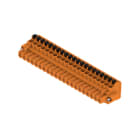 WEIDMULLER - Connettori per circuito stampato 320V 24A Passo 5.08mm 3.31mm² 21 poli PUSH IN attuatore Box BLF 5.08HC/21/90F SN OR BX.