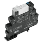 WEIDMULLER - Modulo a relè 230V AC LED verde Raddrizzatore Elemento RC 1 Contatto di scambio AgNi 250V AC 16A Collegamento a vite Tasto di prova TRS 230VAC RC 1CO 16A.
