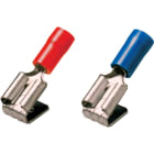 WEIDMULLER - Capocorda (presa piatta), Isolamento: presente, Parzialmente isolato, Sezione di collegamento cavo, max.: 2.5 mm², blu