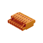WEIDMULLER - Connettori per circuito stampato, 320V, 27A, Passo 5.08mm, 2.5mm², 4 poli, Collegamento TOP, BLT 5.08HC/04/180 SN BK BX.