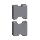 WEIDMULLER - Inserto Crimpatura esagonale ES EPG 45 HEX 25/50.