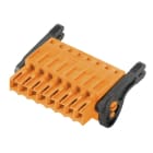 WEIDMULLER - Connettori per circuito stampato, 160V, 14.5A, Passo 3.50mm, 1.5mm², 16 poli, Molla autobloccante, BLZF 3.50/16/180LR SN OR BX.