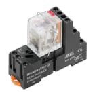 WEIDMULLER - Modulo a relè 24VAC LED rosso 2 Contatto di scambio 250VAC 10A Collegamento a vite Tasto di prova disponibile DRMKIT 24VAC 2CO LD/PB.