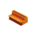 WEIDMULLER - Connettori per circuito stampato, 320V, 16A, Passo 5.08mm, 1.5mm², 4 poli, Collegamento a vite, Box SLAS 4B SN OR.