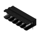 WEIDMULLER - Connettore PCB (collegamento al circuito stampato), 320 V, 18 A, Passo in mm: 5.00, Numero di poli: 6, Collegamento a saldare THT, Box