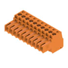 WEIDMULLER - Connettori per circuito stampato, 160V, 17A, Passo 3.50mm, 1.5mm², 10 poli, Collegamento a vite, Box BL 3.50/10/180 SN OR BX.