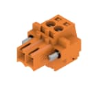 WEIDMULLER - Connettori per circuito stampato, 160V, 17A, Passo 3.50mm, 1.5mm², 2 poli, Collegamento a vite, Box BL 3.50/02/180F SN OR BX.