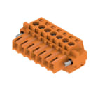 WEIDMULLER - Connettori per circuito stampato, 160V, 17A, Passo 3.50mm, 1.5mm², 7 poli, Collegamento a vite, Box BL 3.50/07/180F SN OR BX. 1606690000