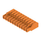 WEIDMULLER - Connettori per circuito stampato, 320V, 21A, Passo 5.08mm, 2.5mm², 11 poli, Collegamento a crimpare, Box BLC 5.08/11/180R OR BX. 1610580000