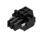 WEIDMULLER - Connettore 3.50 mm BL 02 180F SN BK BX.