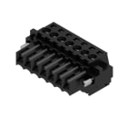 WEIDMULLER - Connettori per circuito stampato, 160V, 17A, Passo 3.50mm, 1.5mm², 7 poli, Collegamento a vite, Box BL 3.50/07/180F SN BK BX.