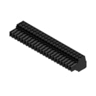 WEIDMULLER - Connettori per circuito stampato 160V 17A Passo 3.50mm 1.5mm² 22 poli Collegamento a vite Box BL 3.50/22/180 SN BK BX.