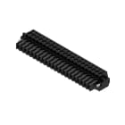 WEIDMULLER - Connettori per circuito stampato, 160V, 17A, Passo 3.50mm, 1.5mm², 21 poli, Collegamento a vite, Box BL 3.50/21/180F SN BK BX.