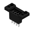 WEIDMULLER - Connettore 5.08 mm SLDF 5.08 L/F 4 SN BK BX.