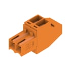WEIDMULLER - Connettori per circuito stampato 160V 12A Passo 3.50mm 1.5mm² 2 poli Collegamento a vite Box BL 3.50/02/90 SN OR BX.