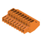 WEIDMULLER - Connettori per circuito stampato 160V 12A Passo 3.50mm 1.5mm² 9 poli Collegamento a vite Box BL 3.50/09/90 SN OR BX