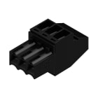 WEIDMULLER - Connettori per circuito stampato 160V 12A Passo 3.50mm 1.5mm² 3 poli Collegamento a vite Box BL 3.50/03/90 SN BK BX.