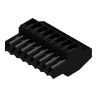 WEIDMULLER - Connettori per circuito stampato, 160V, 12A, Passo 3.50mm, 1.5mm², 8 poli, Collegamento a vite, Box BL 3.50/08/90 SN BK BX.