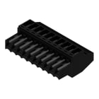 WEIDMULLER - Connettori per circuito stampato, 160V, 12A, Passo 3.50mm, 1.5mm², 10 poli, Collegamento a vite, Box BL 3.50/10/90 SN BK BX.