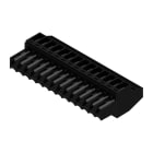 WEIDMULLER - Connettori per circuito stampato, 160V, 12A, Passo 3.50mm, 1.5mm², 14 poli, Collegamento a vite, Box BL 3.50/14/90 SN BK BX. 1638900000