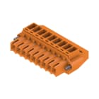 WEIDMULLER - Connettori per circuito stampato 160V 12A Passo 3.50mm 1.5mm² 9 poli Collegamento a vite Box BL 3.50/09/90F SN OR BX. 1639080000