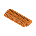 WEIDMULLER - Connettori per circuito stampato 160V 12A Passo 3.50mm 1.5mm² 15 poli Collegamento a vite Box BL 3.50/15/90F SN OR BX.