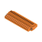 WEIDMULLER - Connettori per circuito stampato, 160V, 12A, Passo 3.50mm, 1.5mm², 16 poli, Collegamento a vite, Box BL 3.50/16/90F SN OR BX.