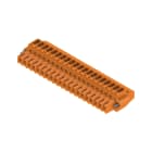 WEIDMULLER - Connettori per circuito stampato, 160V, 12A, Passo 3.50mm, 1.5mm², 20 poli, Collegamento a vite, Box BL 3.50/20/90F SN OR BX. 1639190000