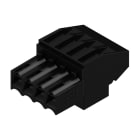 WEIDMULLER - Connettori per circuito stampato, 160V, 12A, Passo 3.50mm, 1.5mm², 4 poli, Collegamento a vite, Box BL 3.50/04/270 SN BK BX. 1639720000