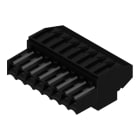 WEIDMULLER - Connettori per circuito stampato 160V 12A Passo 3.50mm 1.5mm² 8 poli Collegamento a vite Box BL 3.50/08/270 SN BK BX.