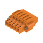 WEIDMULLER - Connettori per circuito stampato, 160V, 12A, Passo 3.50mm, 1.5mm², 5 poli, Collegamento a vite, Box BL 3.50/05/270F SN OR BX. 1639960000