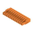 WEIDMULLER - Connettori per circuito stampato, 320V, 21A, Passo 5.08mm, 2.5mm², 12 poli, Collegamento a crimpare, Box BLC 5.08/12/180BR OR BX.