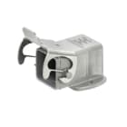 WEIDMULLER - Custodia HDC 04A SLU 1PG11G con connettori a innesto industriali, gancio trasversale in basso, dimensione 1 e protezione IP65 in condizione innestata.