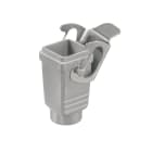 WEIDMULLER - Custodia con connettori a innesto industriali, base di prolunga, gancio trasversale in basso, grandezza 1, IP65 in condizione innestata HDC 04A KOLU 1PG11G.