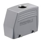 WEIDMULLER - Custodie, entrata cavo dall'alto, connettore, gancio trasversale in basso, HDC 40D TOBU 1PG21G.