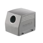 WEIDMULLER - Custodia con entrata cavo laterale, connettore e gancio trasversale in basso, HDC 32B TSBU 1PG29G.