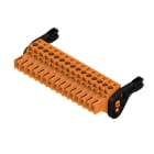 WEIDMULLER - Connettori per circuito stampato 160V 17A Passo 3.50mm 1.5mm² 15 poli Collegamento a vite Box BL 3.50/15/180LH SN OR BX. 1687780000