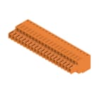 WEIDMULLER - Connettori per circuito stampato, 160V, 14.5A, Passo 3.50mm, 1.5mm², 20 poli, Molla autobloccante, BLZF 3.50/20/180 SN OR BX.