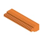 WEIDMULLER - Connettori per circuito stampato, 160V, 14.5A, Passo 3.50mm, 1.5mm², 21 poli, Molla autobloccante, BLZF 3.50/21/180 SN OR BX.