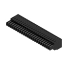 WEIDMULLER - Connettori per circuito stampato, 160V, 14.5A, Passo 3.50mm, 1.5mm², 23 poli, Molla autobloccante, BLZF 3.50/23/180 SN BK BX.