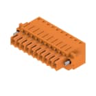 WEIDMULLER - Connettori per circuito stampato, 160V, 14.5A, Passo 3.50mm, 1.5mm², 10 poli, Molla autobloccante, BLZF 3.50/10/180F SN OR BX.